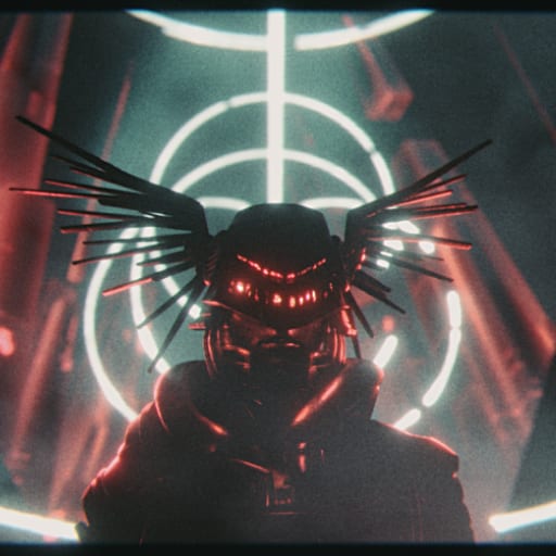 Scarlet Rot Mad Robot thumbnail Poppip Art