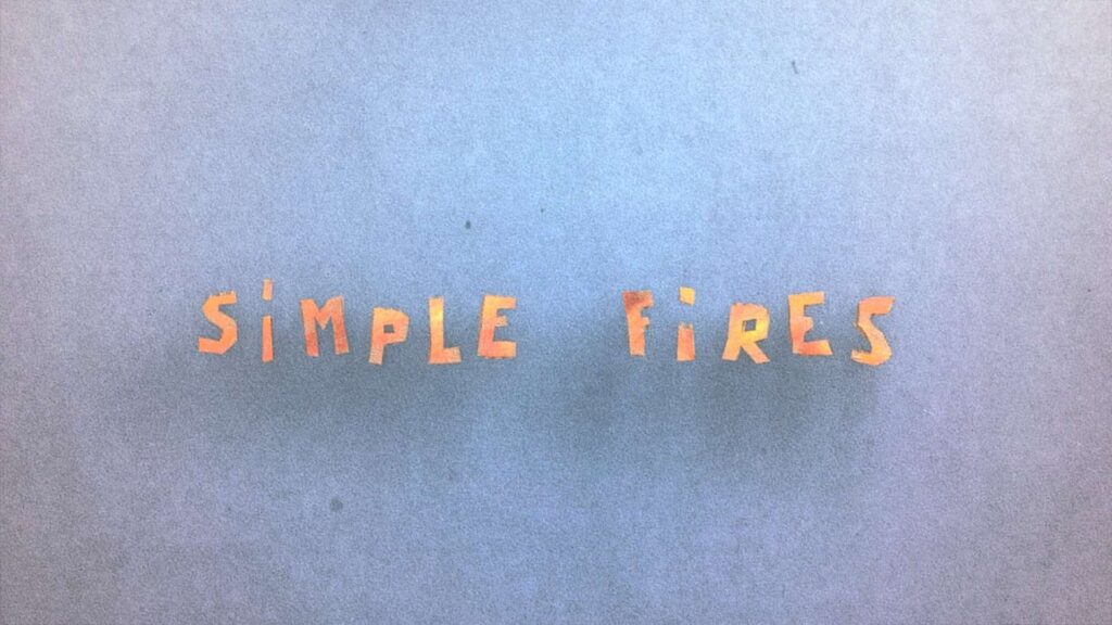 Alex Nicol Poppip Simple Fires Cardboard stop motion animation still