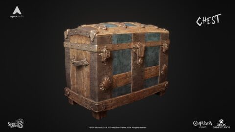 South of Midnight Props Stylized Chest Unreal Engine 4