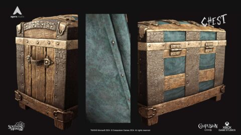 South of Midnight Props Stylized Chest Unreal Engine 4