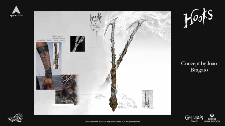 South of Midnight Props Stylized Hooks Unreal Engine 4